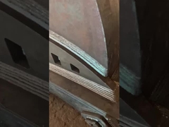 100 मिमी मोटाई उत्खनन रॉक रिपर Q355B मजबूत सुदृढीकरण बोर्ड रिपर