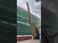 CAT336 निर्माण उपकरण बूम 25 मीटर भारी शुल्क अनुप्रयोगों के लिए दूरबीन खुदाई गहराई