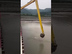 PC360 28m बंदरगाह ड्रेजिंग के लिए गहरी पहुंच उत्खननकर्ता हाथ