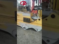 एक्सावेटर टेलीस्कोपिक स्लाइडिंग आर्म व्यवस्था परीक्षण